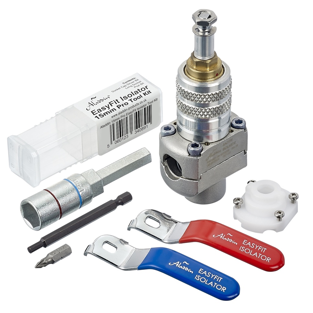 EASYFIT ISOLATOR VALVE STARTER 15mm PRO